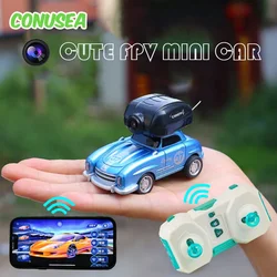Rc Car with Camera HD Wifi Fpv Pocket Racing Drift Vehicles Light Music Remote Control Car Radio Controlled Cars Model Toys Boys