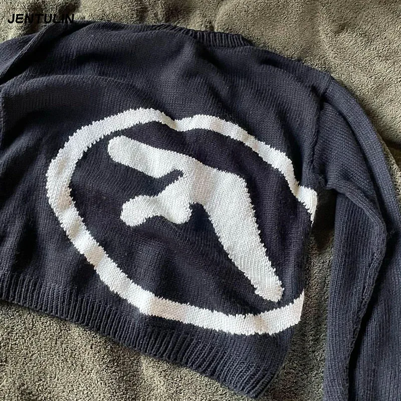 Harajuku ريترو الراقية ملابس للرجال Y2K القوطية للجنسين بلوزة الهيب هوب الشرير الفاخرة القطن الرجال الشتاء سترة الشارع الشهير #5