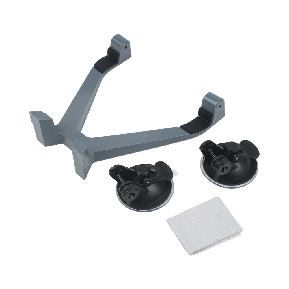 Secure ABS Plastic Mount for Starlink Suction Cup Windshield Bracket Vehicle Holder Compact Gray 20 by 20 by 5 CM