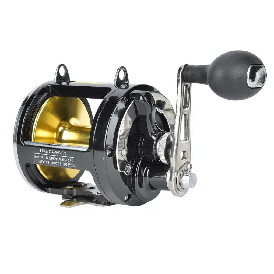 Newbility 7+1BB 3.4:1 Fishing Trolling Reel Fishing Reels Saltwater Fishing Reel