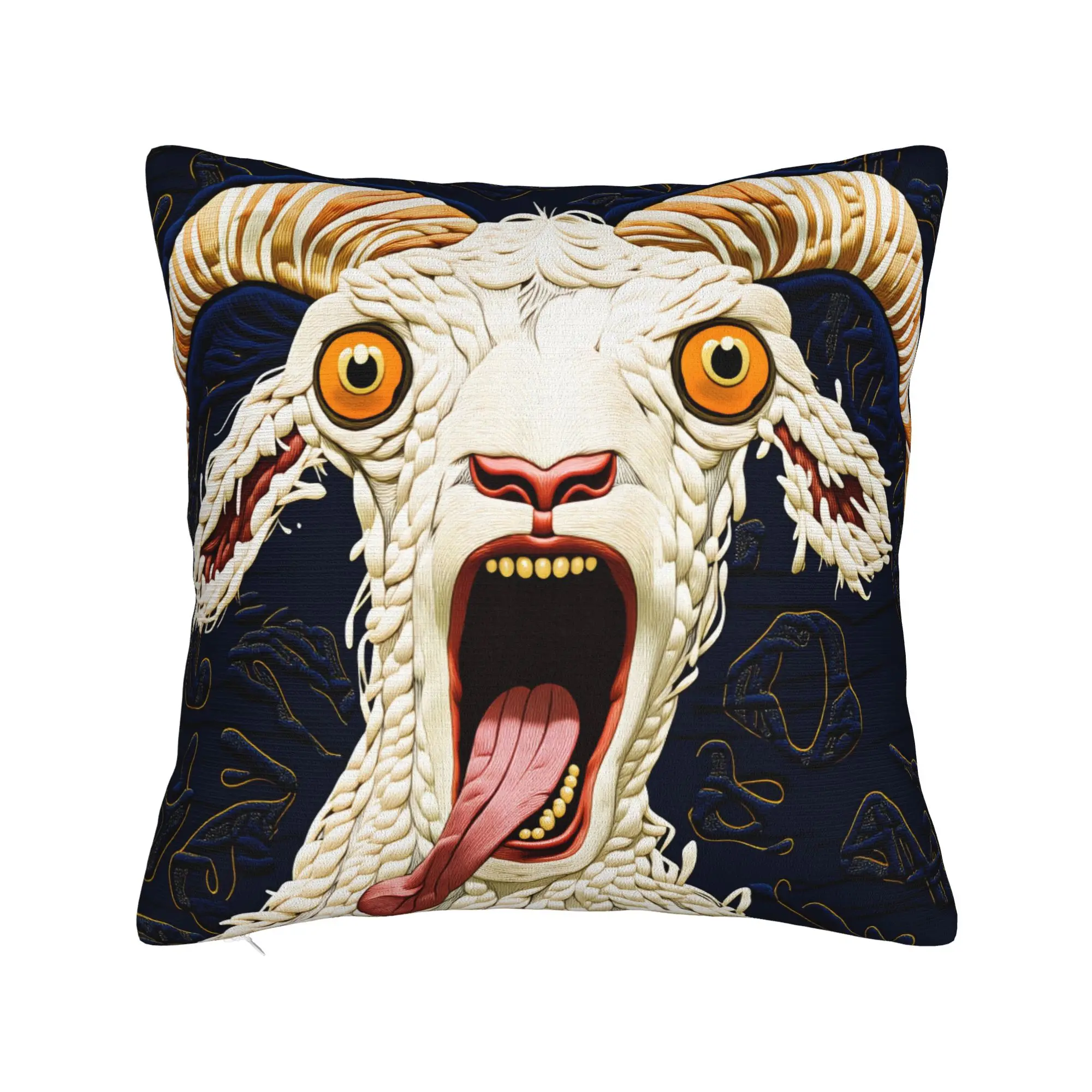 Adorable Animal-Printed Pillow Case  Soft Pillow Cover Kawaii Cushion Cover For Sofa Home Decor