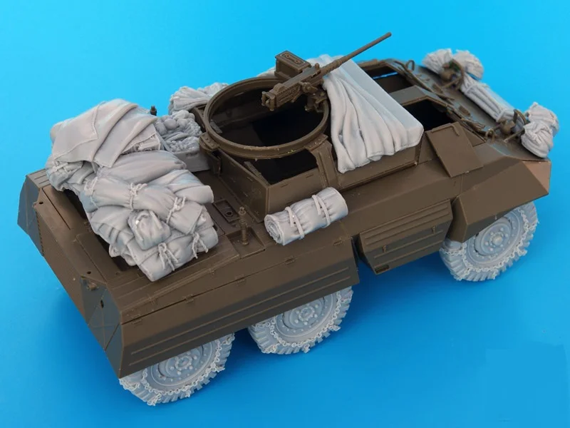 1:35 Scale Resin Die-cast Armored Vehicle Tank Chariot Parts Modification Does Not Include Unpainted Tank Model US M20