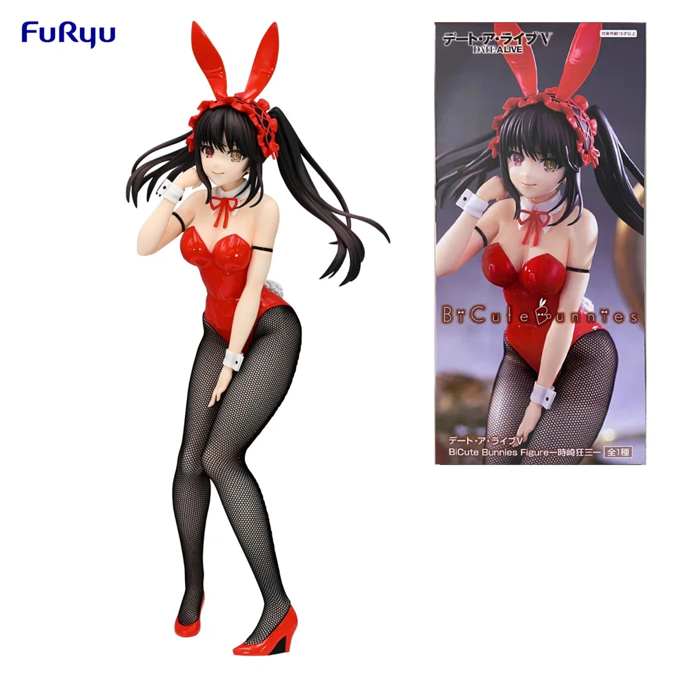 

Furyu Original BiCute Bunnies DATE ALIVE IV Kurumi Tokisaki Anime Action Figure Toys For Boys Girls Kids Children Birthday Gifts