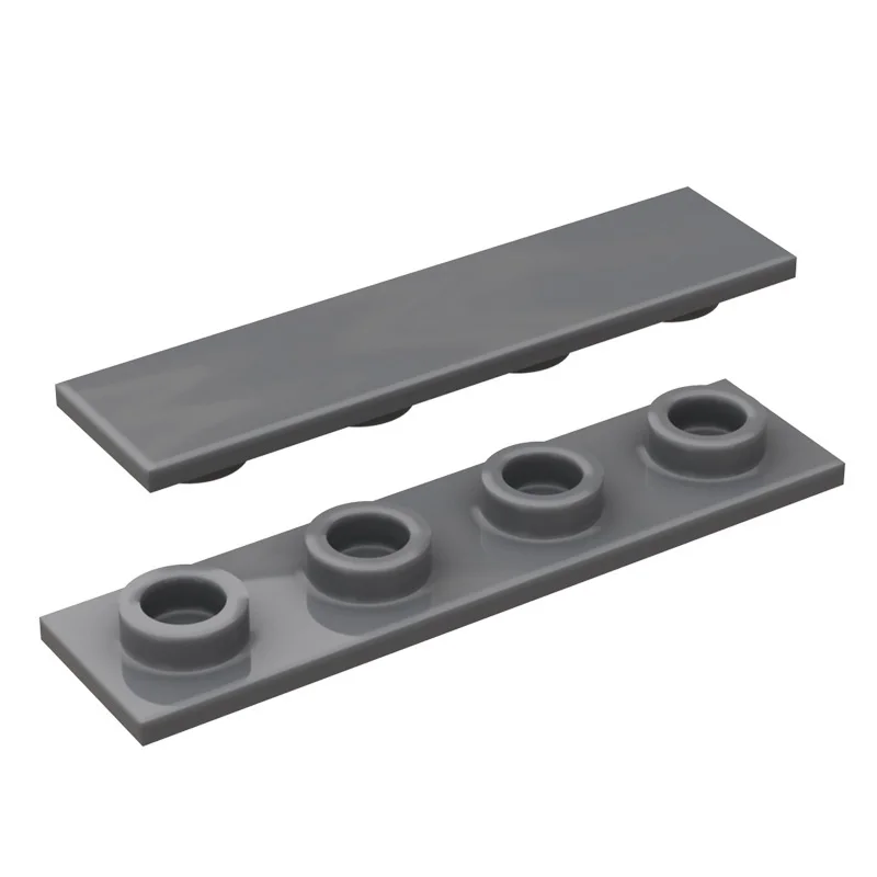MOC 10PCS Special 2431W Board 1x4 Building Blocks Kit Flat Thin Plate Chassis Fixing Bricks Particle DIY Idea Adult Toy Gifts
