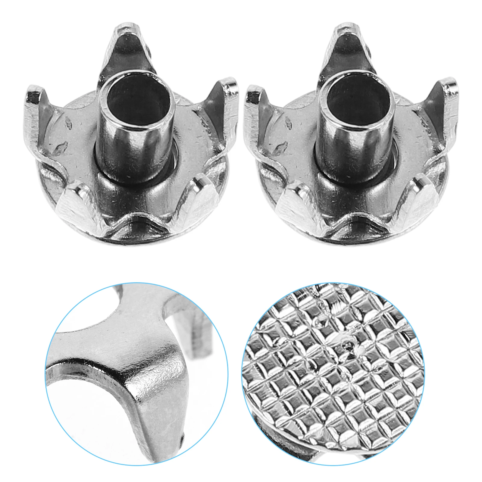 

50 Pcs Anti-skid Spikes Slip Shoe Studs Non-slip Ice Claws Stainless Steel Crampons for Shoes Boot Hiking Mountaineering Grips