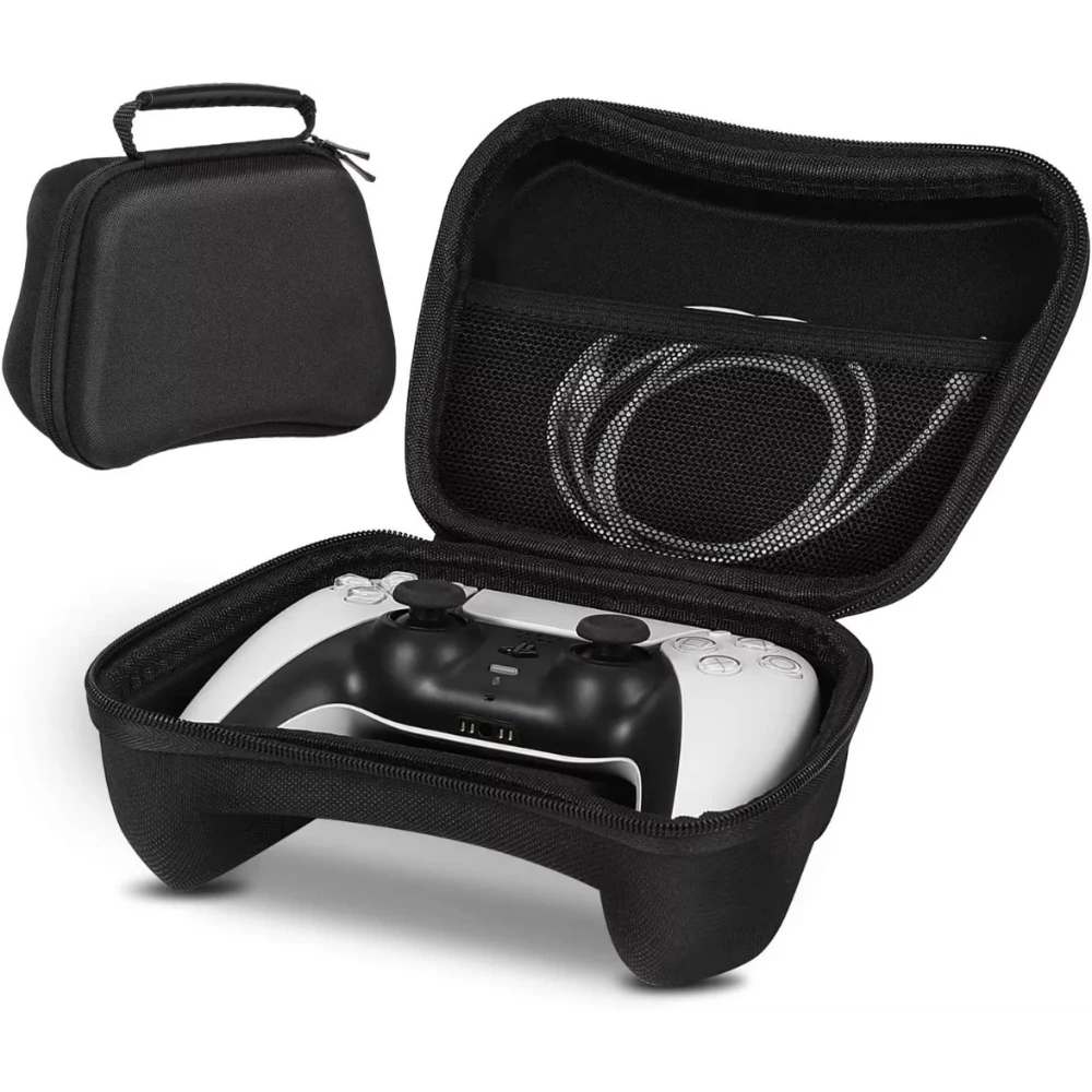 Hard Shell Eva Game Controller Storage Bag Shockproof Anti Drop Portable Handbag Compatible with Switch Pro PS5 Dustproof