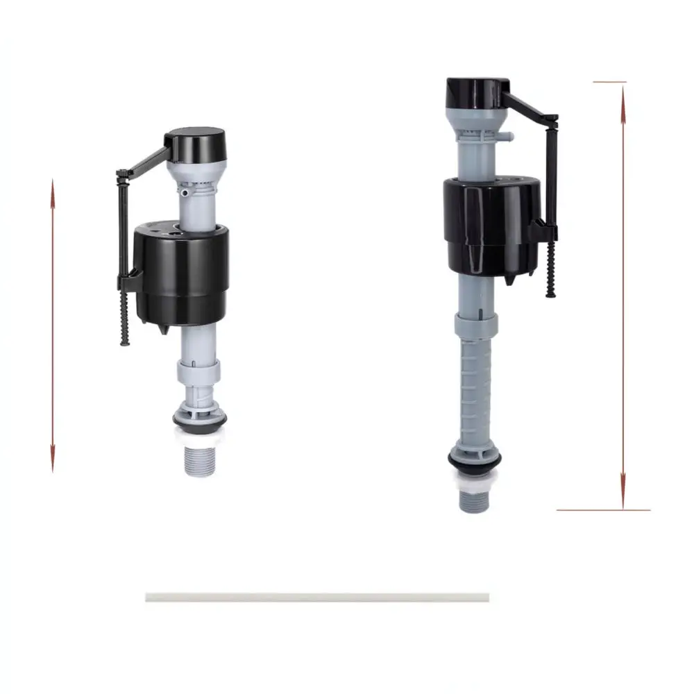 Universal Toilet Tank Repair Components Flush Valve Inlet Valve Handle Lever Bathroom Plumbing Fixture Accessories