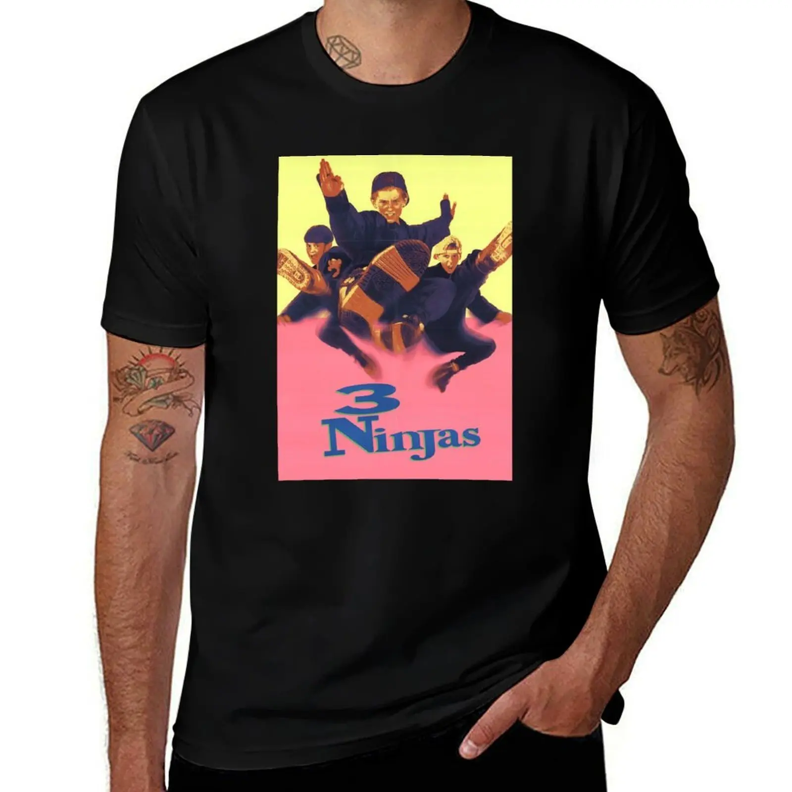 

3 Ninjas T-Shirt t shirts for man cotton soft man t shirts for men man graphic t shirt T-Shirt