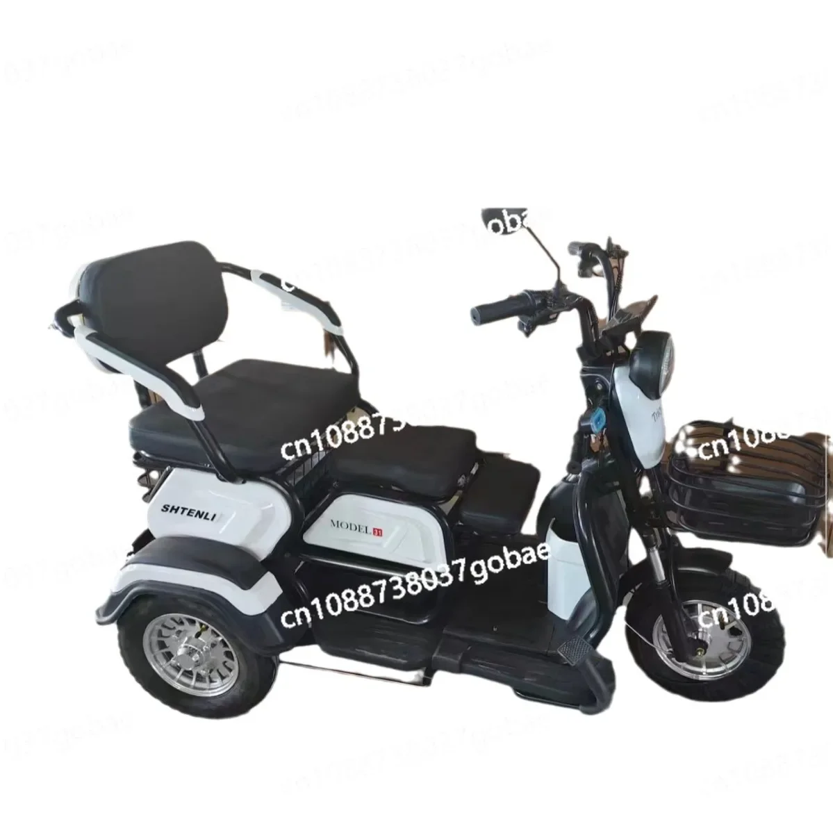 Cool Foreign Trade New National Standard Electric Tricycle Adult Home Leisure The Elderly Travel Small Three-wheeled Battery Car