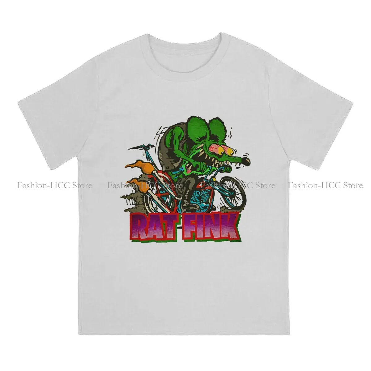 Monster Fantasy Fever Ratfink Retro Harajuku Polyester TShirt Rat Fink Creative Tops Comfortable T Shirt Men Tee