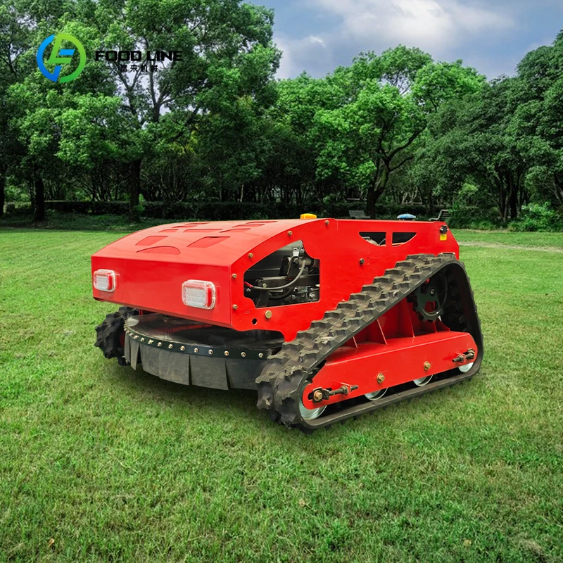 Customized Multi-functional Crawler Lawn Mower Smart Remote Control 360-degree Rotating Weeder Garden Lawn Mower