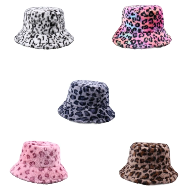 

A2ES Soft Acrylic Plush Fisherman Hat Comfortable Daily Wear Hat Trendy Casual Hat