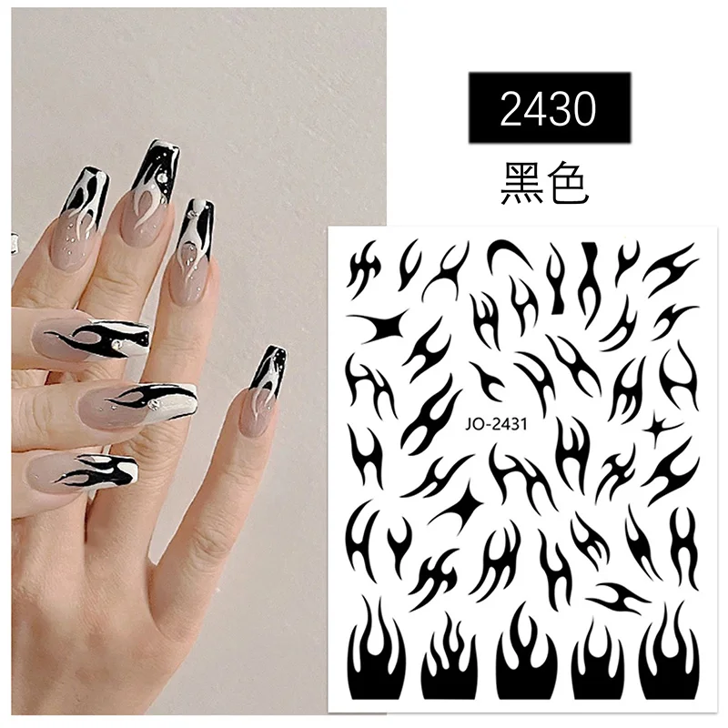 1pc Metall linie Nagel aufkleber 3d Silber Gold Dornen Kurve Streifen Linien Band Wirbel Schieber Maniküre Kleber Gel Nail Art Abziehbilder