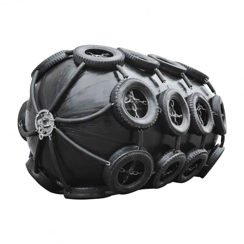 High Performance Natural Rubber Fender Durable Pneumatic Marine Rubber Fenders