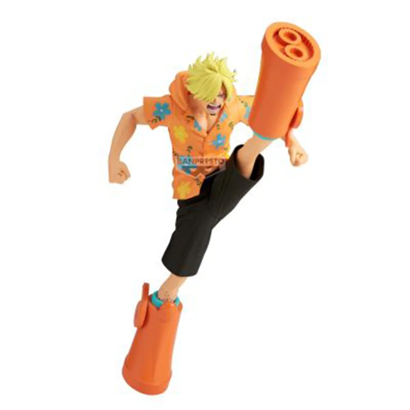 【100% original】 BANDAI BANPRESTO une pièce Sanji Battle Record CollectionII Collection série modèle personnage de dessin animé cadeaux jouets