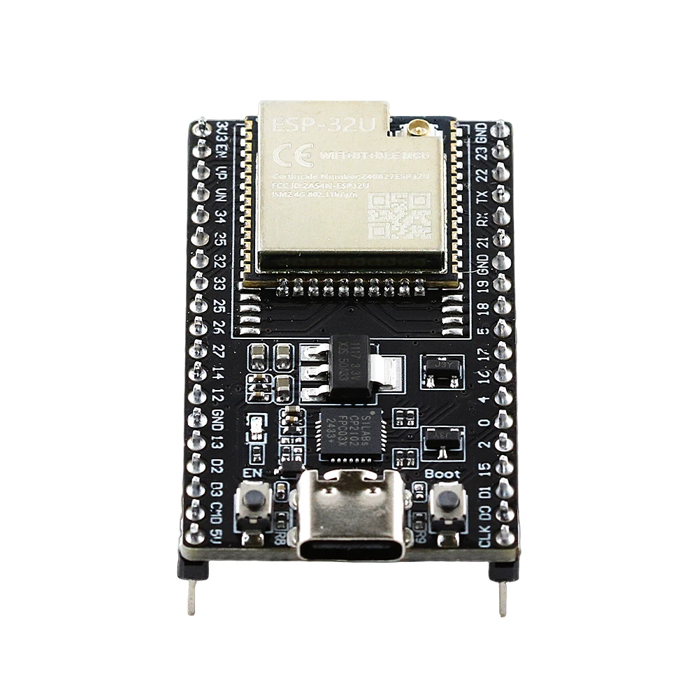 ESP32 DevKitC Entwicklungsboard mit ESP32-32U 2,4G WLAN-Erweiterungsmodul USB Micro Type-C 38PIN ESP32 CP2102 – Detail 6