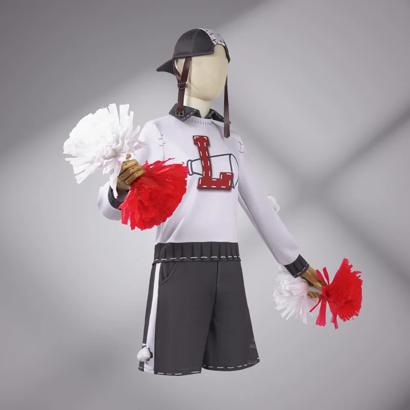 Game Identity V Cheerleader Cosplay Costume Game IDV Lily Barriere Cosplay Costume Halloween Dress and Cheerleader Cosplay