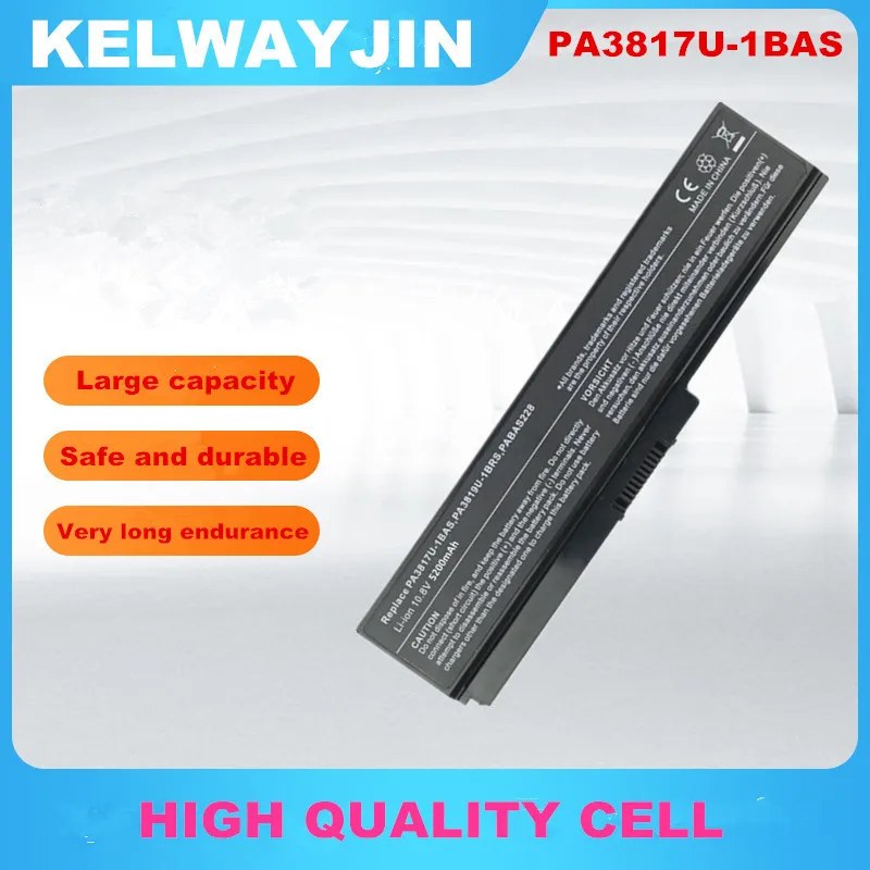 New Battery for PA3817U-1BRS PA3817 PA3818U-1BRS PA3817U For Toshiba  Satellite L745 L740 L655 L750 L750D