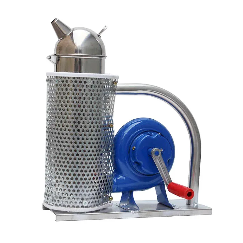 

Hand-cranked Blower, Heat Insulation Net, Special Tool for Beekeeping, Bee Repellent, Stainless Steel Anti-scalding and Smoke