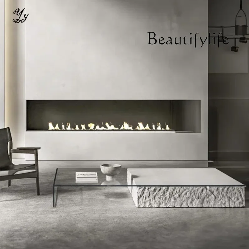 

XX Итальянский минималистичный квадратный телескопический журнальный столик из закаленного стекла, роскошный дизайнерский светильник в современном стиле для дома