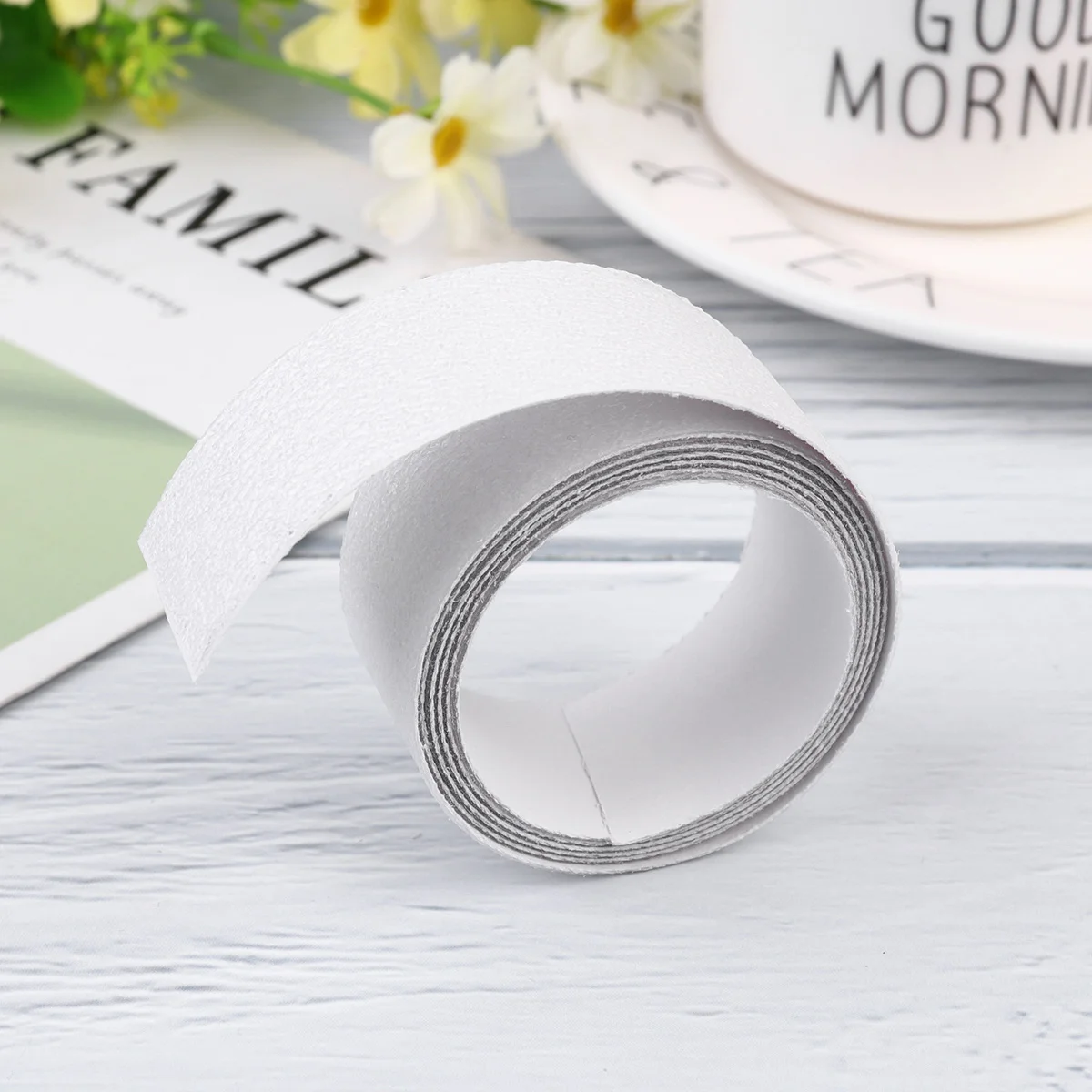 

3 Rolls Bathtub Anti-Slip Stickers Peva Transparent Decals Suitable for Bathroom Tub Shower Balcony Corridor Bathtub Stickers