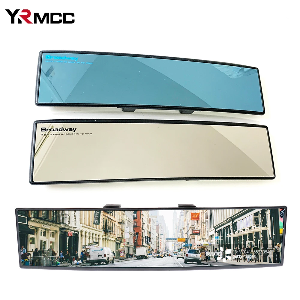 

Car Mirrors Rear View Wide Angle Rearview Mirror Assisting Large Vision Interior Monitor Automotive for Accessories Universal