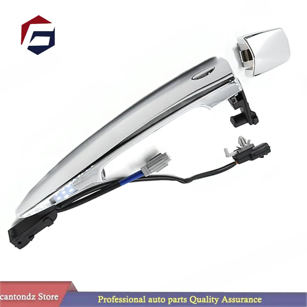 

Передние правые хромированные внешние дверные ручки автомобиля, серебристые 826469 N00A для Nissan Leaf Maxima Murano Sentra