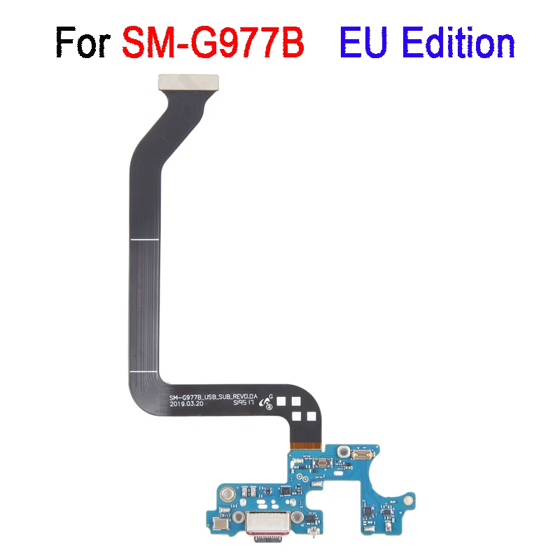 Charging Port Flex Cable For Samsung Galaxy S10 5G SM-G977U US Edition / SM-G977B EU Edition / SM-G977N KR Edition