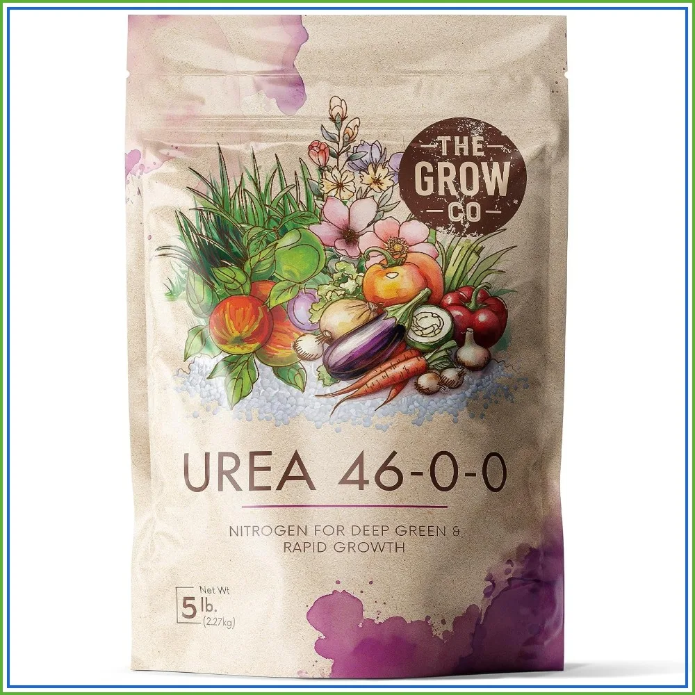 46-0-0 Urea Fertilizer, High Nitrogen for Grass, Veggies, Fruits, Flowers - Greener Growth