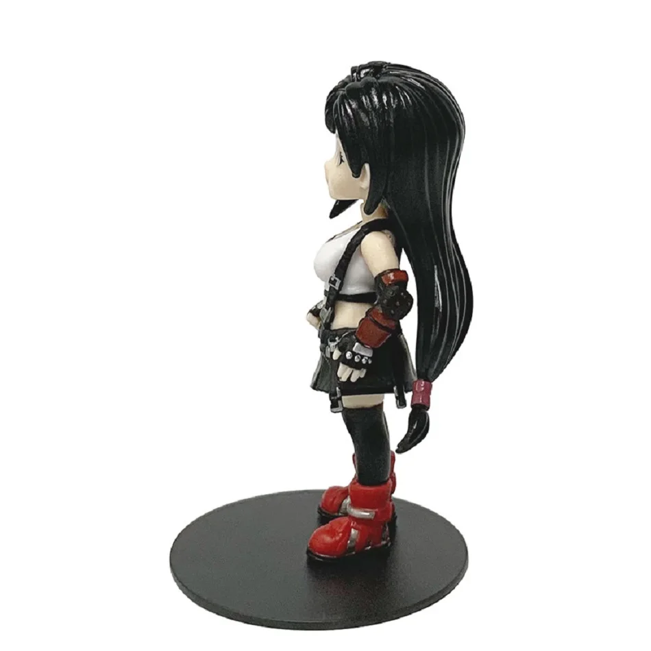11-12cm Anime Cloud Strife Tifa Lockhart Aerith Gainsborough Zack·Fair Figur Modell PVC Spielzeug Desktop-Sammlungszubehör Geschenk – Detail 15