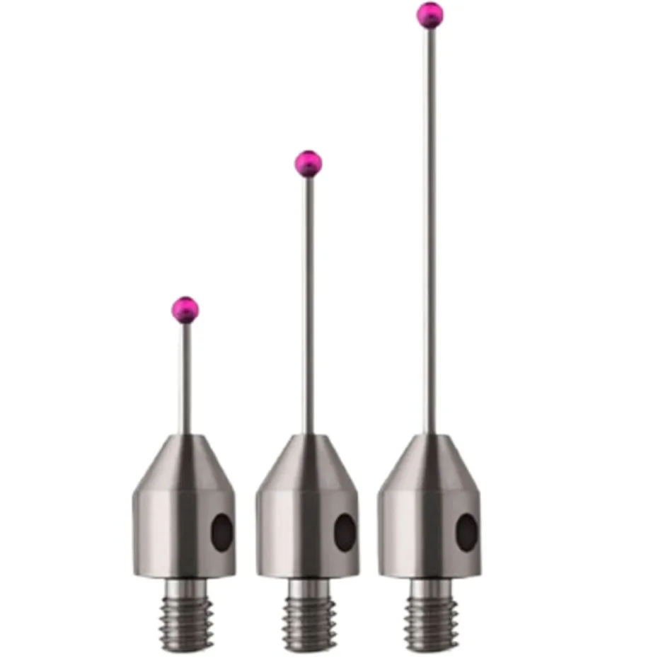 CNC machine tool specific three coordinate probe measuring rod ruby measuring head measuring needle ceramic extension rod M4