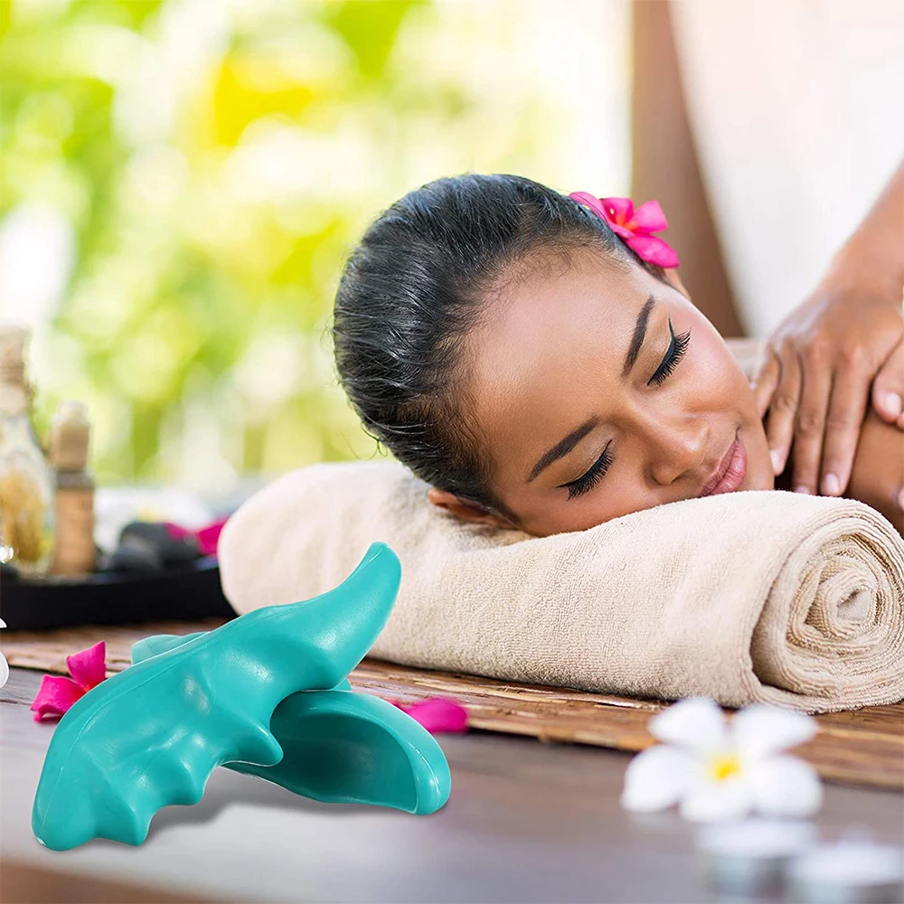 2PcsThumb Massager Saver Deep Tissue Massage Tool Include 2 Green Thumb Protector Tool Point Massager for Gentle Point Massage