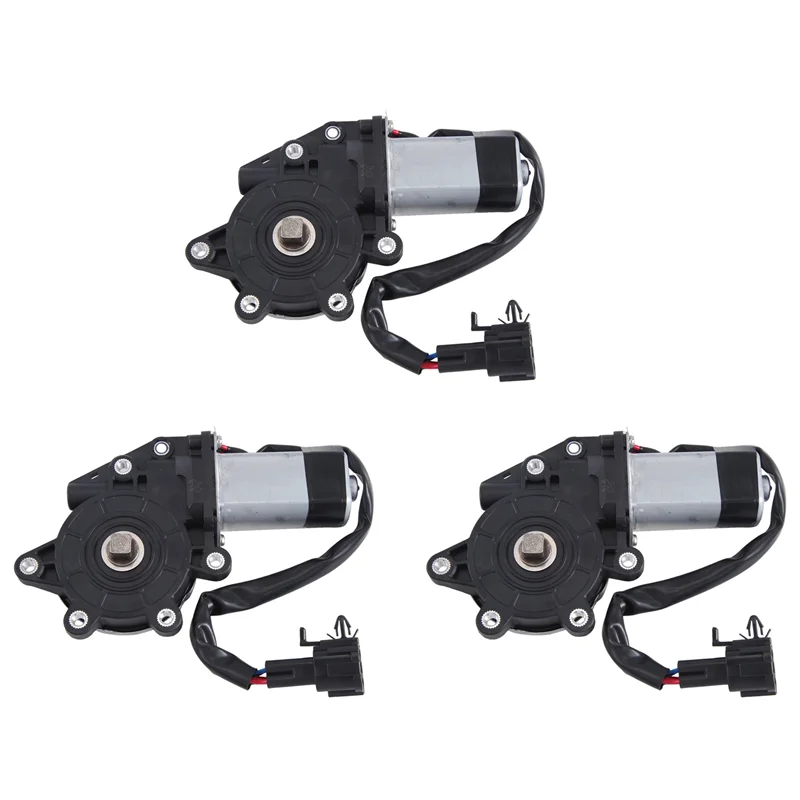 

3X 807318991A Автомобильный передний левый 6-контактный оконный двигатель, электрический двигатель подъема окна в сборе для NISSAN X-TRAIL I (T30)2001-2013