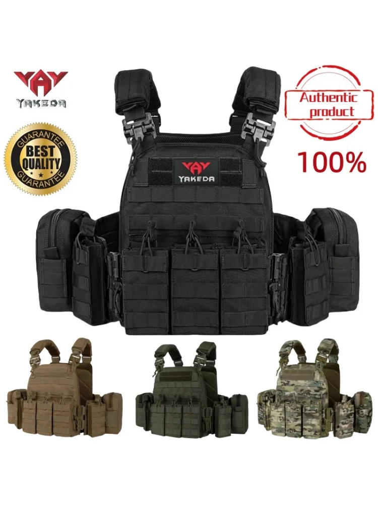 Gilet d'entraînement YAKEDA à démontage rapide, détachable et extensible, confortable, respirant, résistant à l'usure et aux déchirures