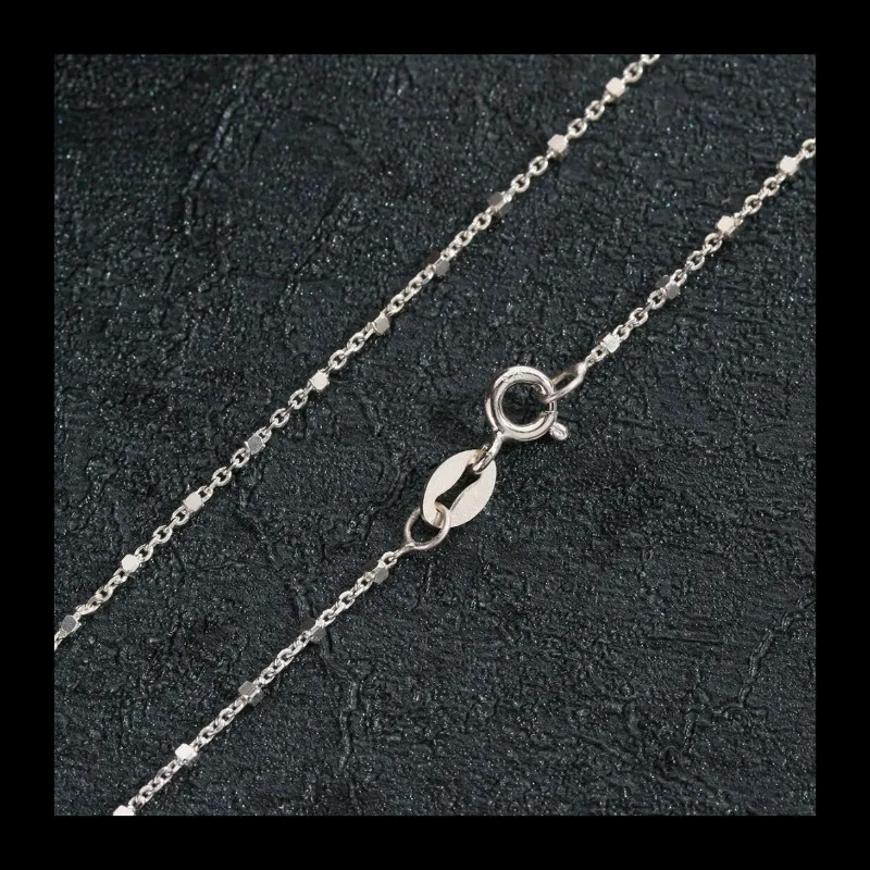 جديد شخصية بسيطة قلادة الإناث المتخصصة تصميم S925 قلادة من الفضة الاسترليني فلاش #2