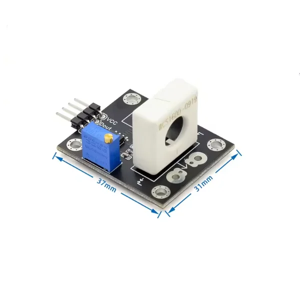 WCS1700/1800/1600/1500 Adjustable Hall Current Sensor Module 35A 70A 100A 200A Short Circuit Overcurrent Protection