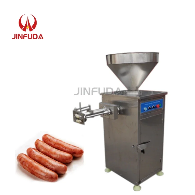 Automatic Fish, Pork, Chicken Sausage Production Of Mechanical And Electrical Meat Filling Enema Machine