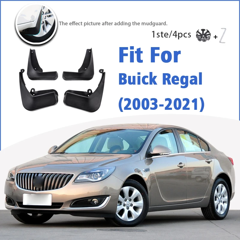 

Брызговик для Buick Regal 2003-2021 GS спереди и сзади 4 шт. Брызговики автомобильные аксессуары Auto Styline брызговик крыло