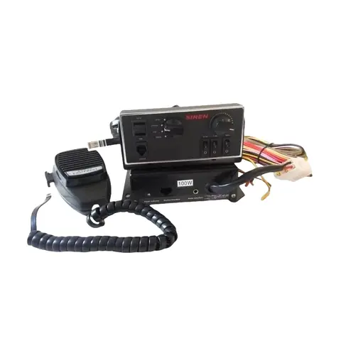 High Power 100W Multi-Tones Police Siren Alarm Emergency Israel Car Siren Amplifiers DC12V Ambulance Siren Fire truck Alarm