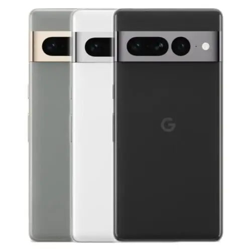 Разблокированный Оригинальный сотовый телефон Google Pixel 7 Pro, 128 ГБ/256 ГБ, 6,7 дюйма, Восьмиядерный процессор Google Tensor G2, 12 Гб ОЗУ, 50 МП и 48 МП