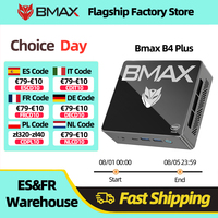 Bmax B4 Plus Mini Pc Windows 11 Pc Intel N100 16Gb 512Gb Ssd 2*Hdmi 1*Type-C Supports 4K@60Hz 750Mhz Intel Uhd Graphics