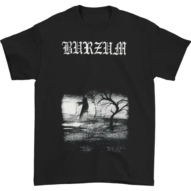 Sommer 2026 Beliebtes Legendäres Norwegisches Black-Metal-Band Burzum Thema Outdoor Freizeit Modisches Herren Kurzarm-T-Shirt – Detail 7