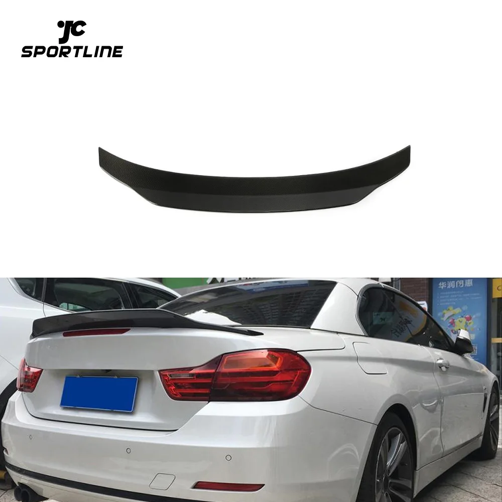 

Carbon Fiber F83 M4 Rear Wing Spoiler For BMW F33 428i 430i 435i 440i Convertible 14-19