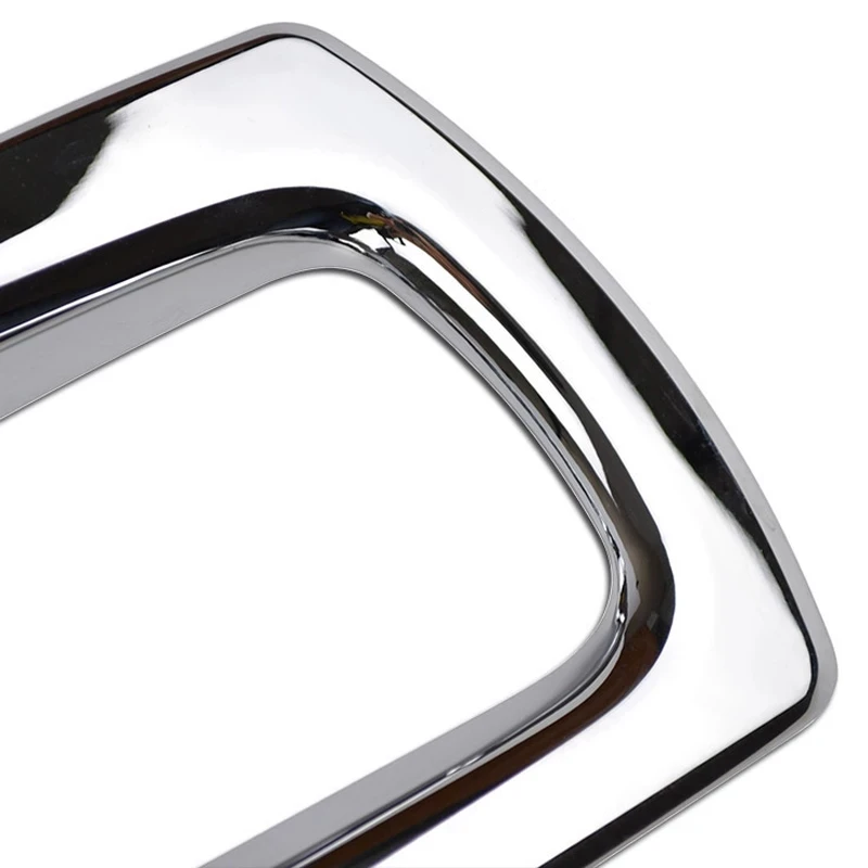 NEW-Car Chrome Front Rear Fog Light Covertrim For Dodge Journey Fiat Freemont 2011 - 2018