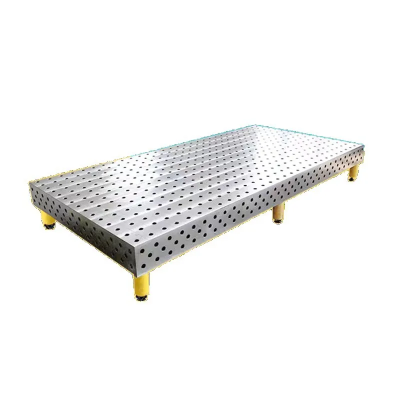 

Three-dimensional flexible welding platform, porous positioning, tooling, fixture, raw cast iron, flat plate, robot intelligence