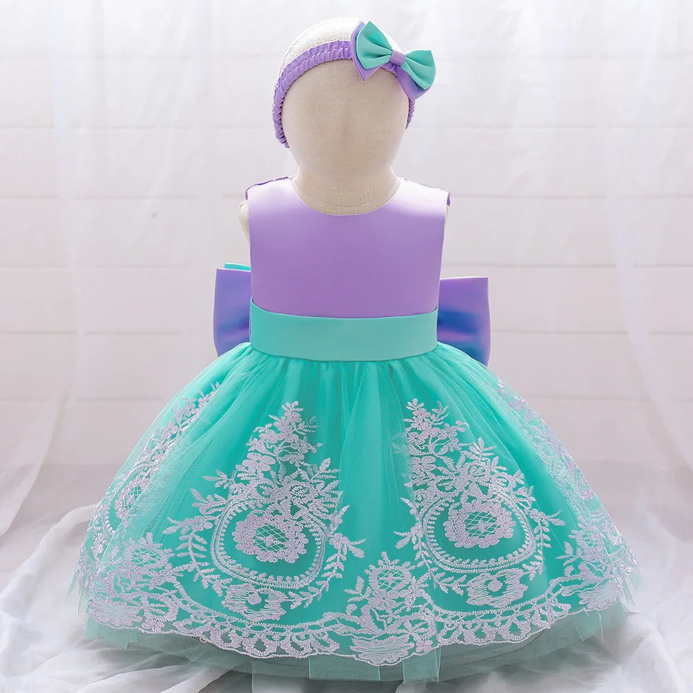 Girls Party Dresses 6 Colors 70cm-120cm Fashion Baby Dress Dance Children Birthday Wedding Costume Performance