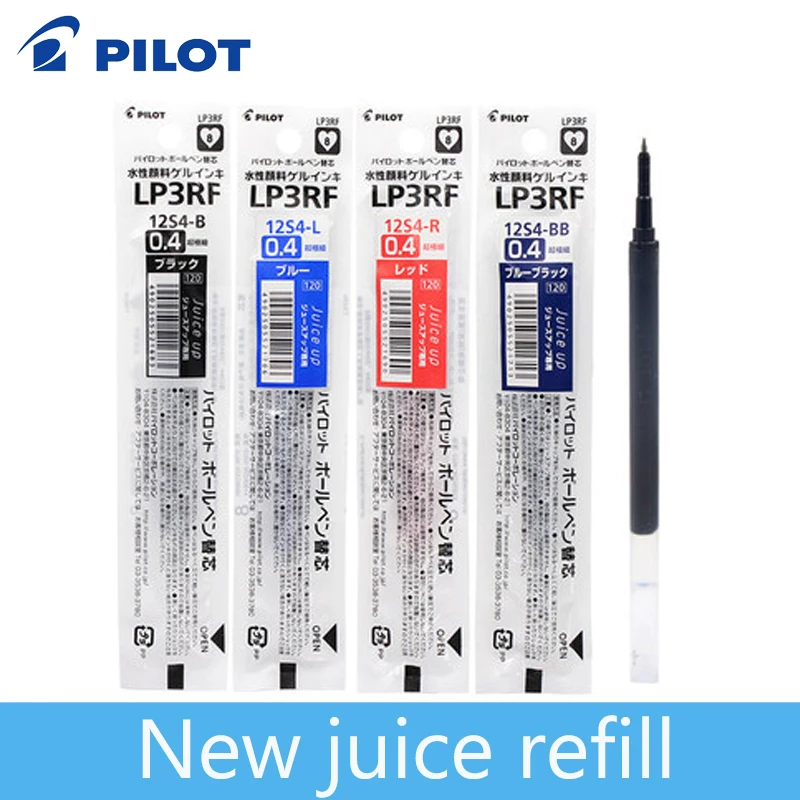 

6Pcs Japan Pilot LP3RF-12S4 Juice Up gen Refill 0.3/0.4/0.5mm Suitable for LJP-20S4/S3/S5 Large Capacity back to school