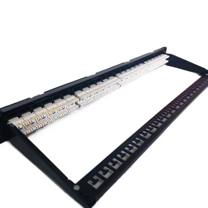 for-category-6-cat6-with-24-port-unshielded-network-distribution-frame-through-module