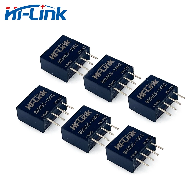 

Hi-Link Factory 100pcs Free Shipping Hot Sale B0505S-1WR2 Small Size DC DC Converter 1W 5V 0.2A Power Supply Module Smart Home