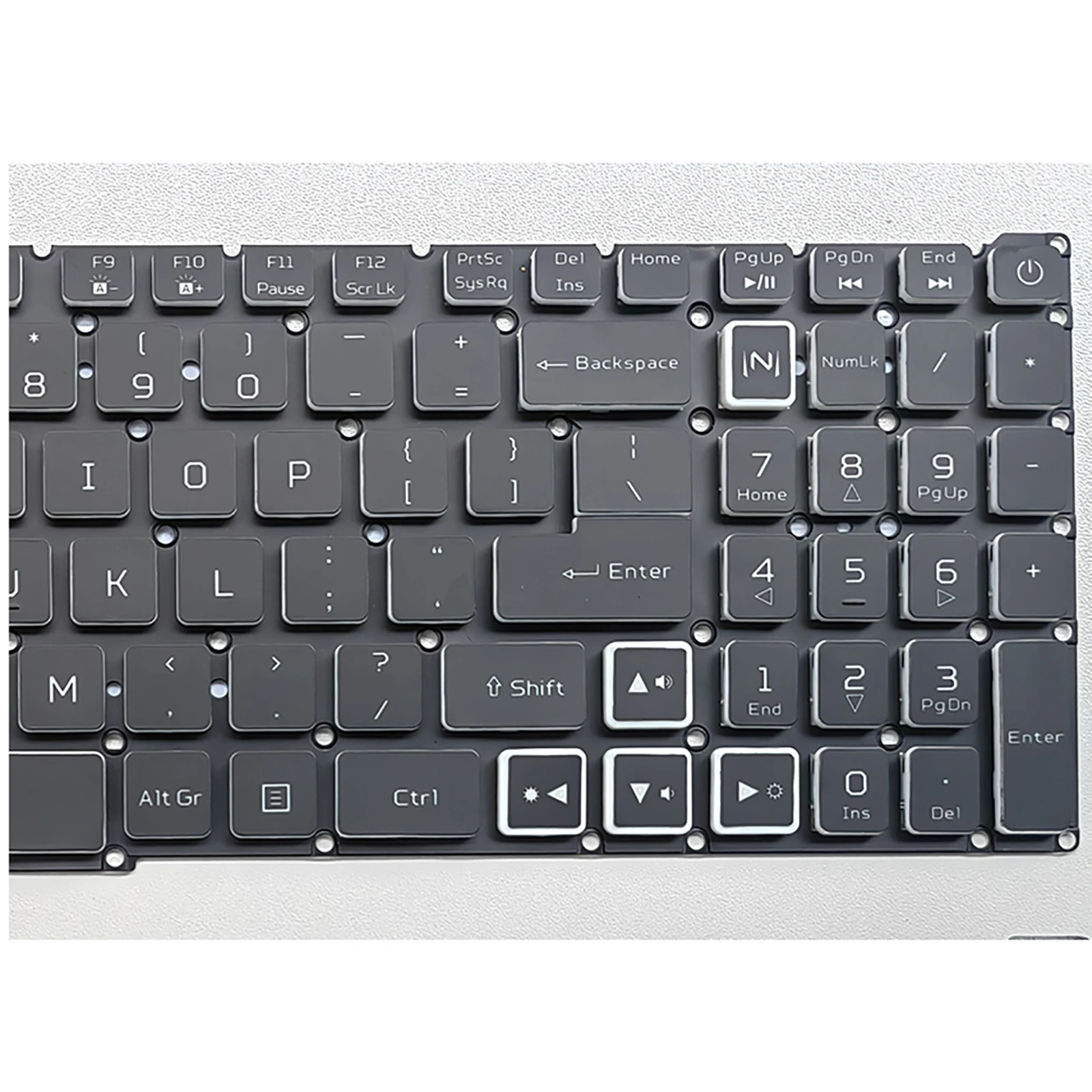 for Acer Nitro 5 AN515-43 AN515-44 AN515-54 N18C3 AN517-51 RGB US Backlit Black Laptop Keyboard